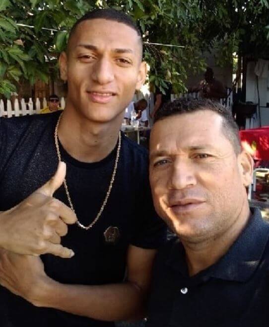 Antonio Carlos Andrade is the biggest supporter of his son Richarlison.